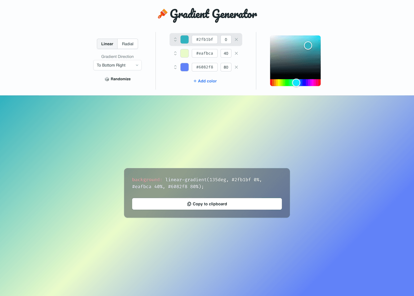 Gradient Generator