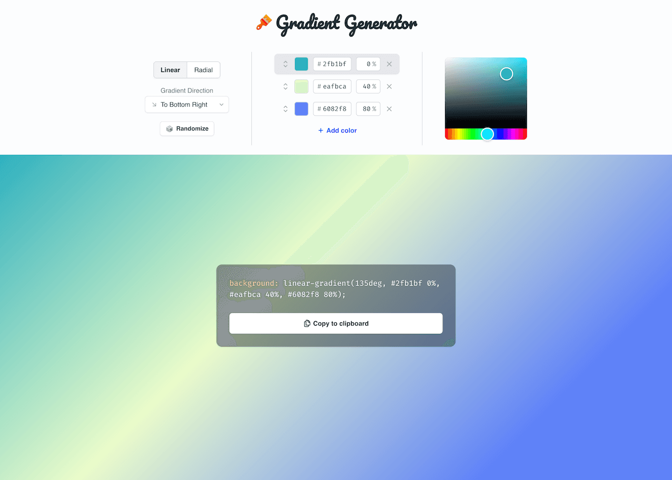Gradient Generator