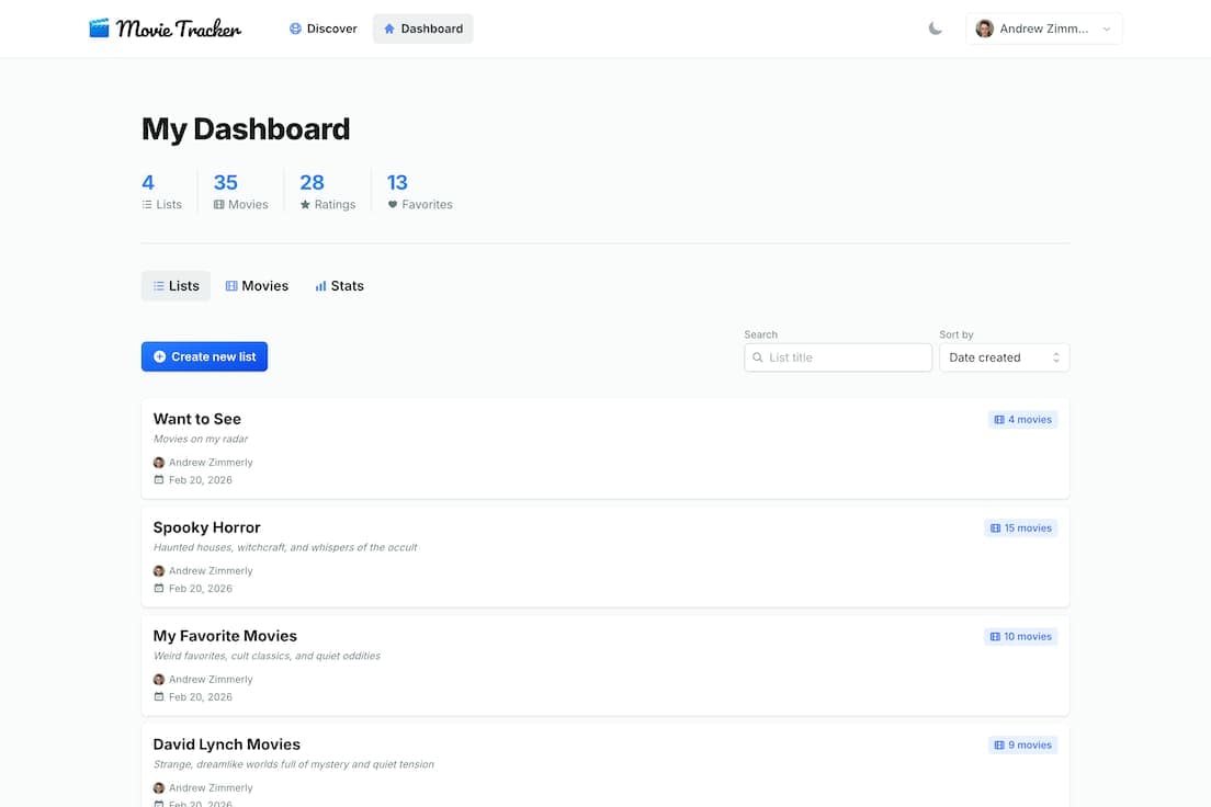 Movie Tracker screenshot 3