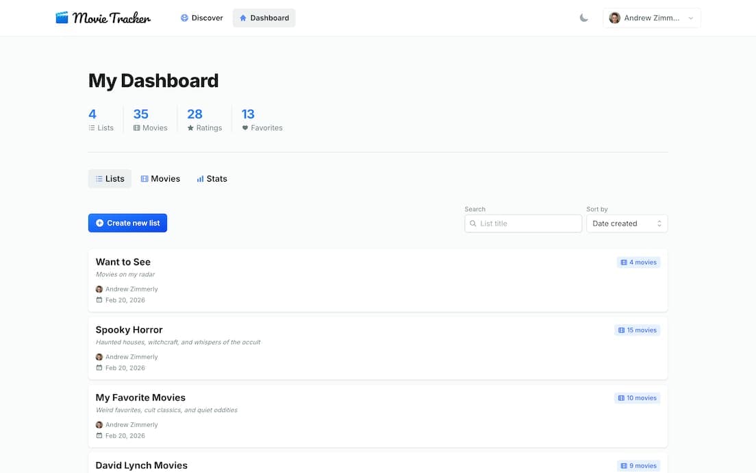 Movie Tracker screenshot 3