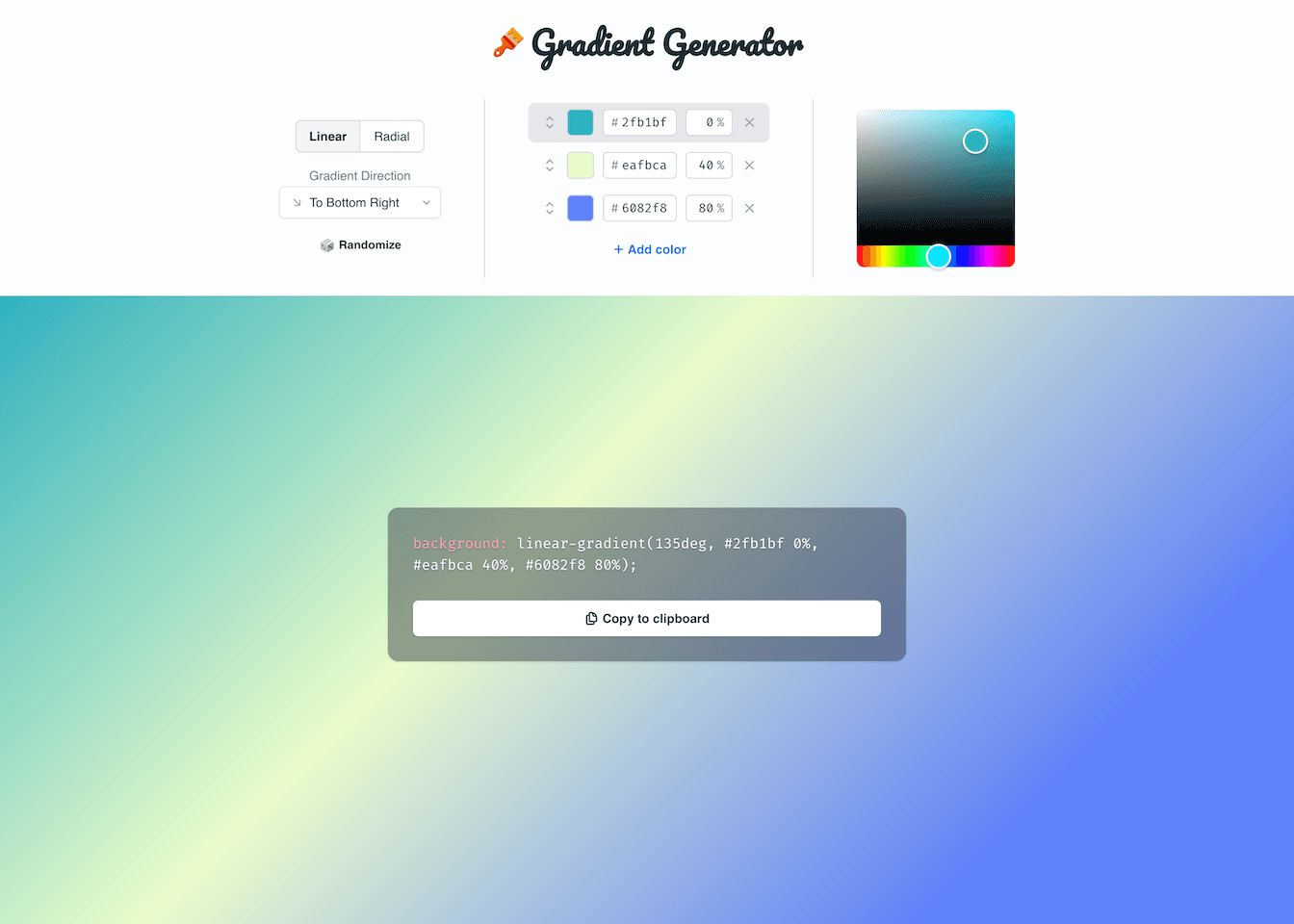 Gradient Generator