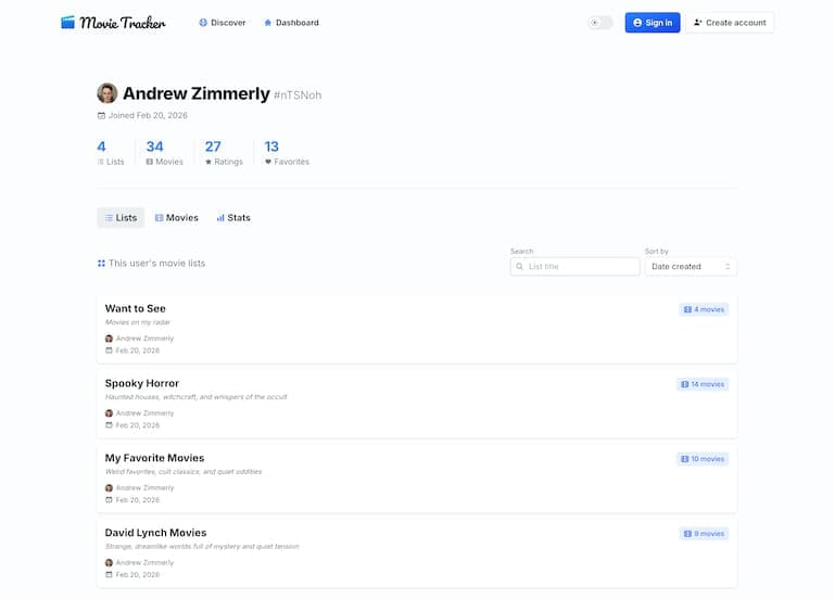 Movie Tracker screenshot 3